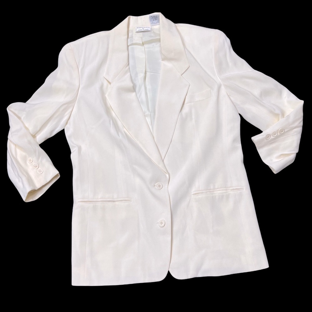 Vintage Anne Klein White Blazer​
